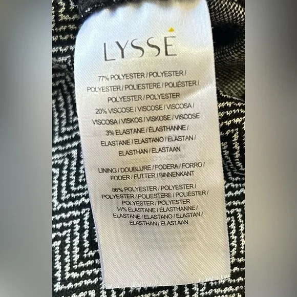 Lyssé Women's Signature Herringbone Tweed Pull On Figure Flattering Legging S - Picture 10 of 11